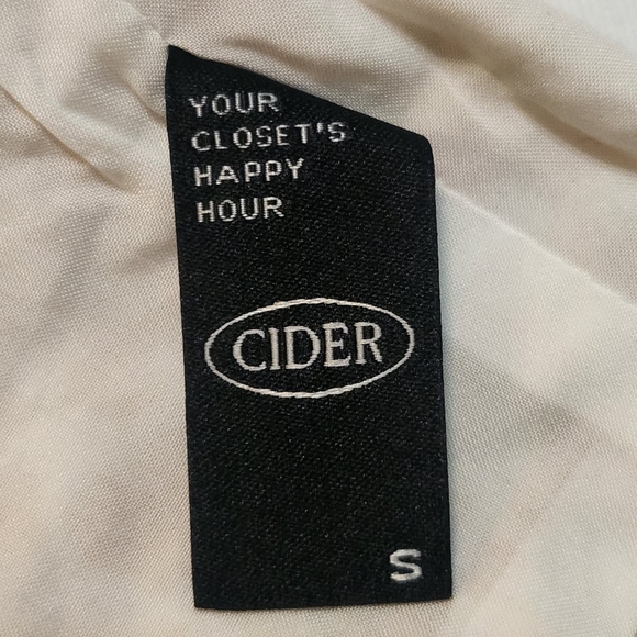 Cider CORSET Ruffled Strap Crop TOP, Small EUC - Picture 2 of 8